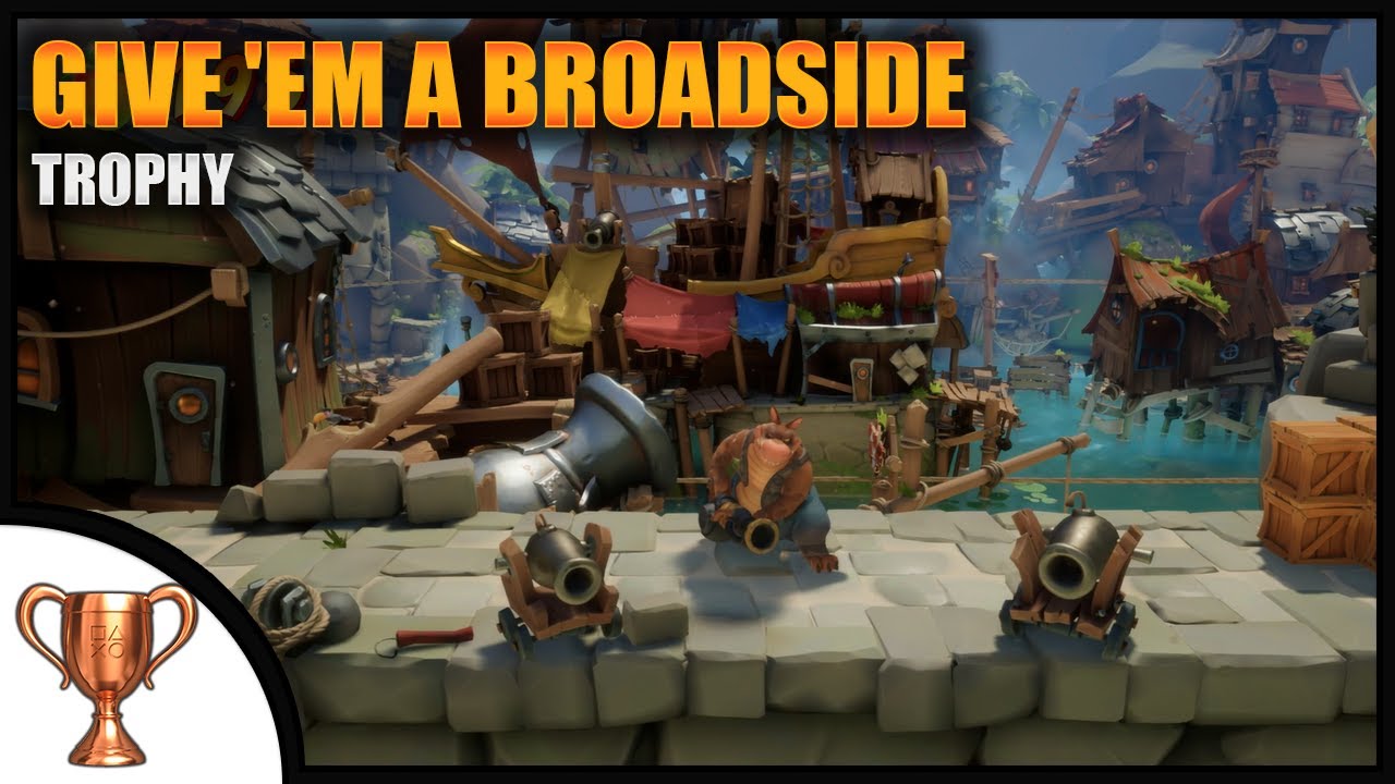 Crash Bandicoot 4 Give 'Em a Broadside! Trophy
