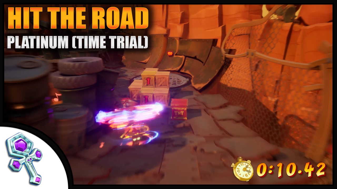 Crash Bandicoot 4 Hit the Road Platinum Relic
