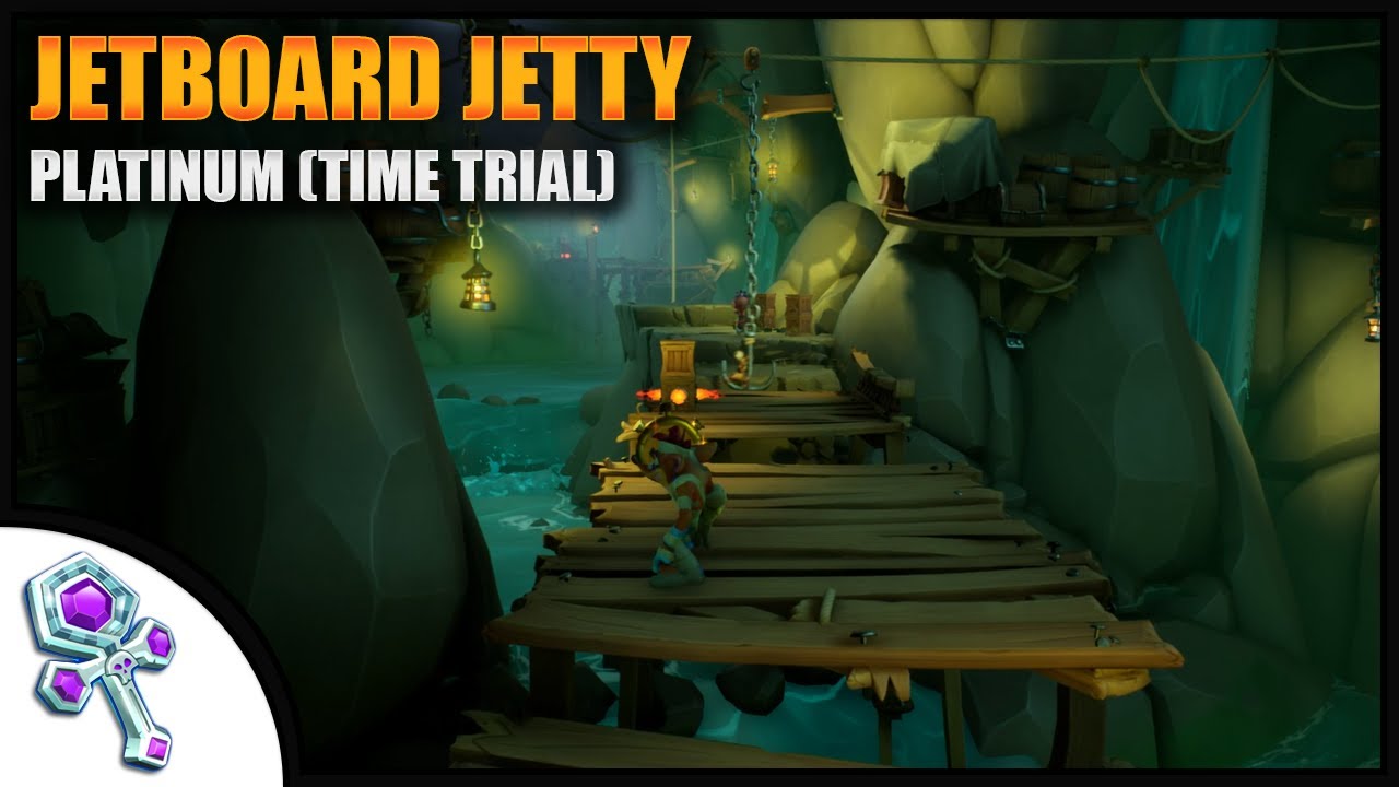 Crash Bandicoot 4 Jetboard Jetty Platinum Relic