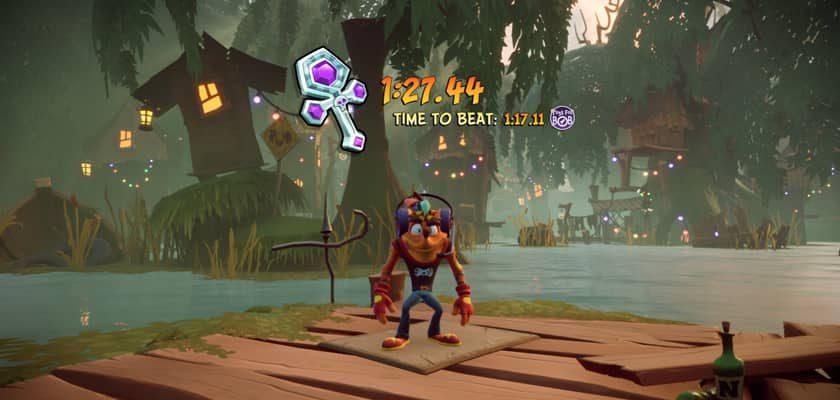 Crash Bandicoot 4 No Dillo Dallying Platinum Relic Featured