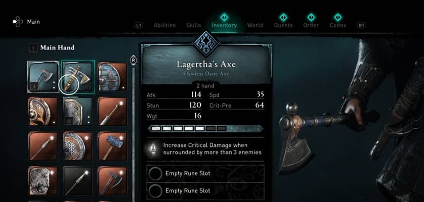 Assassins Creed Valhalla lagertha axe featured