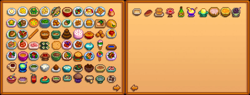 All recipes in stardew valley