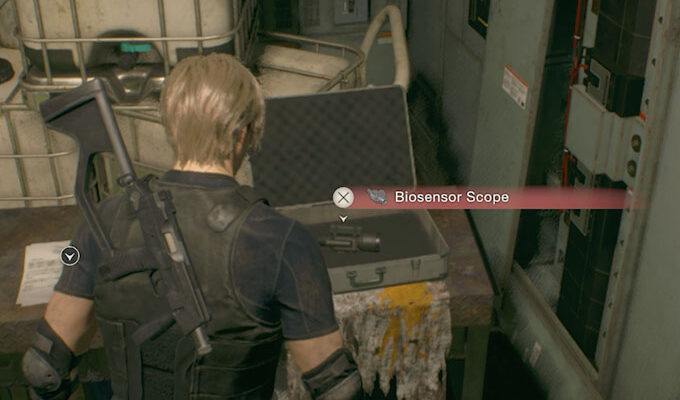 thermal scope location in resident evil 4 remake