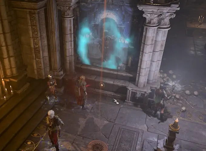 Investigate the Thorm Mausoleum baldurs gate 3